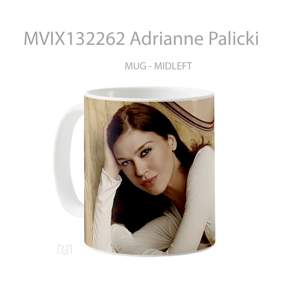 Mug Adrianne Palicki Gelas Keramik Unik - All-side / Desain
