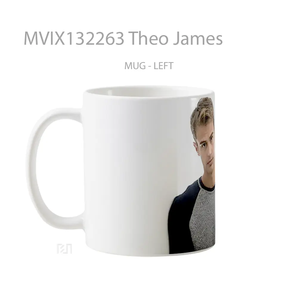 Mug Theo James Gelas Keramik Unik - All-side / Desain
