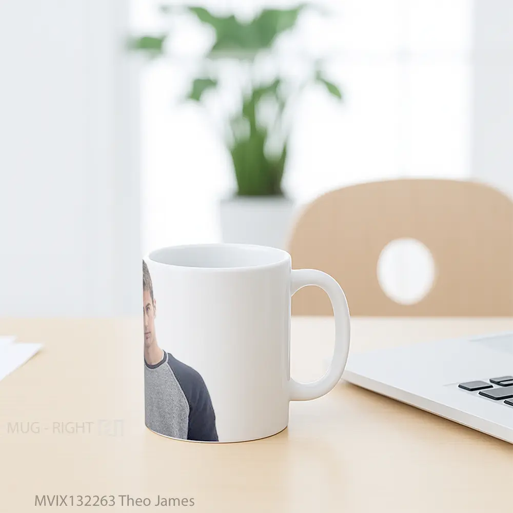 Mug Theo James Gelas Keramik Unik - All-side / Desain