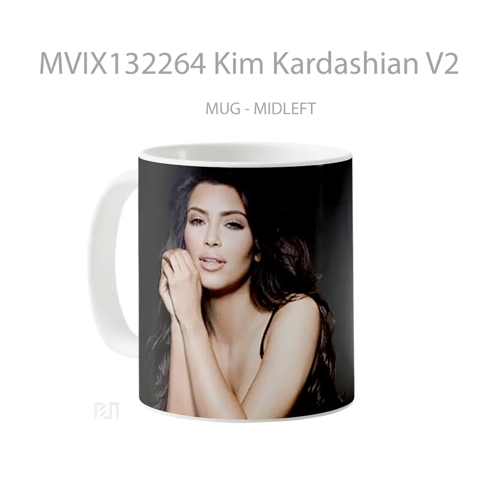 Mug Kim Kardashian V2 Gelas Keramik Unik - All-side / Desain