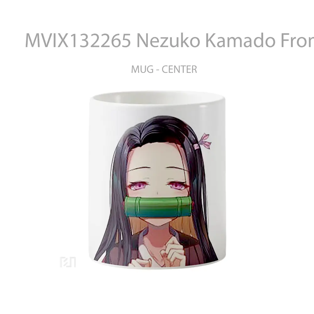 Mug Nezuko Kamado From Kimetsu No Yaiba V3 Cangkir Anime