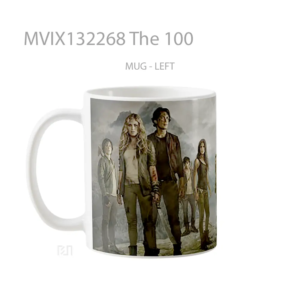 Mug The 100 Gelas Keramik Unik - All-side / Desain
