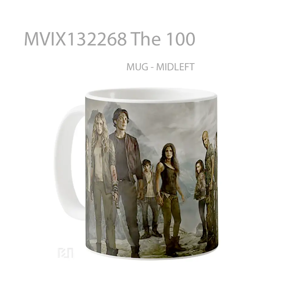 Mug The 100 Gelas Keramik Unik - All-side / Desain