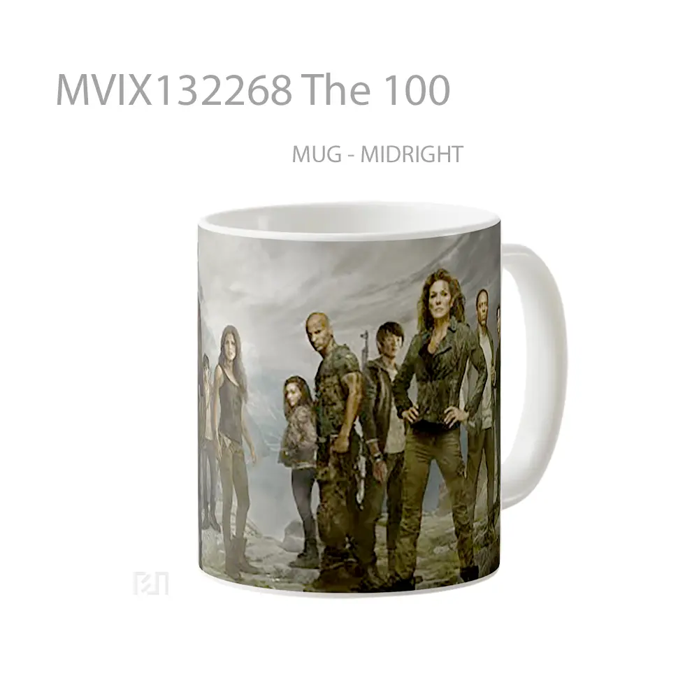Mug The 100 Gelas Keramik Unik - All-side / Desain