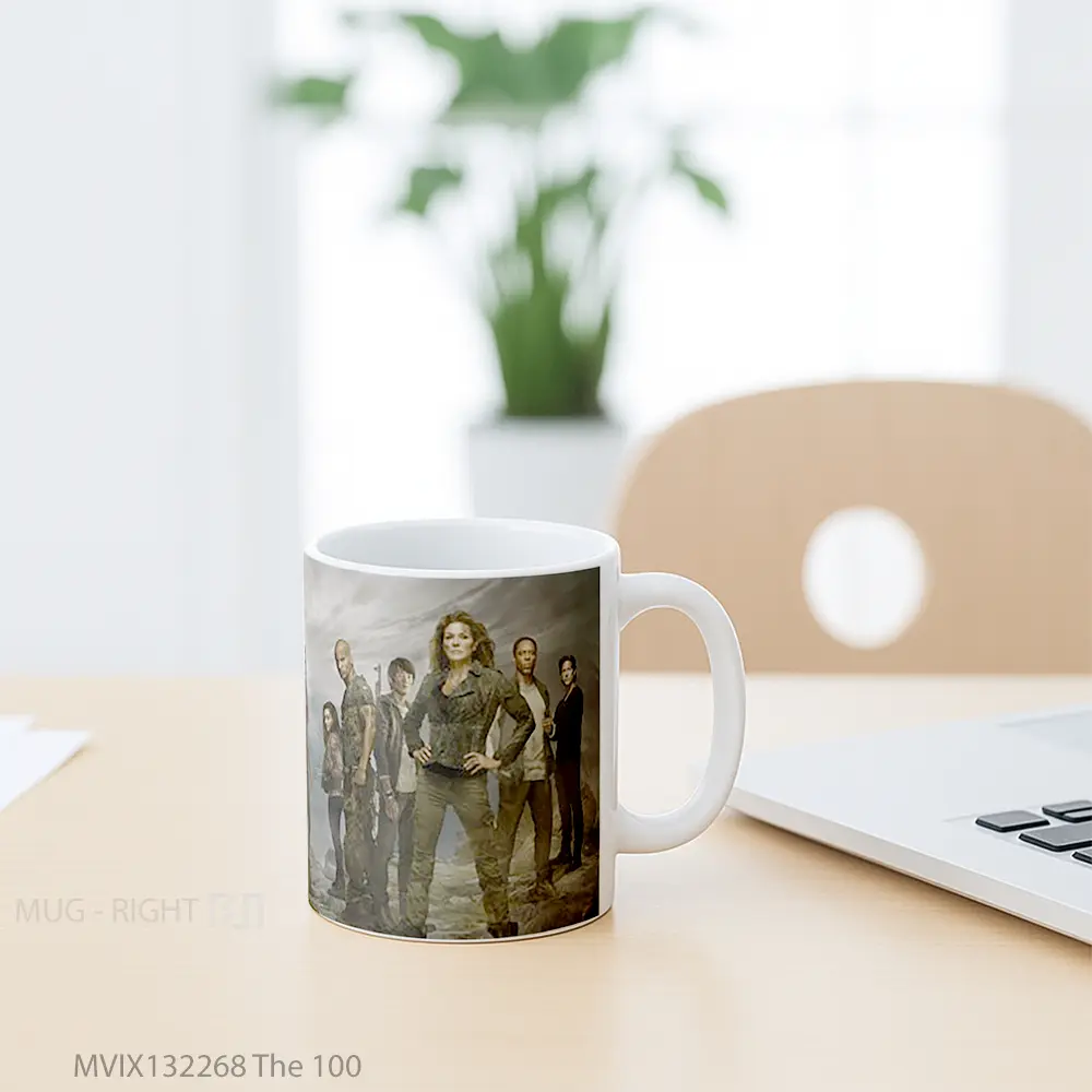 Mug The 100 Gelas Keramik Unik - All-side / Desain