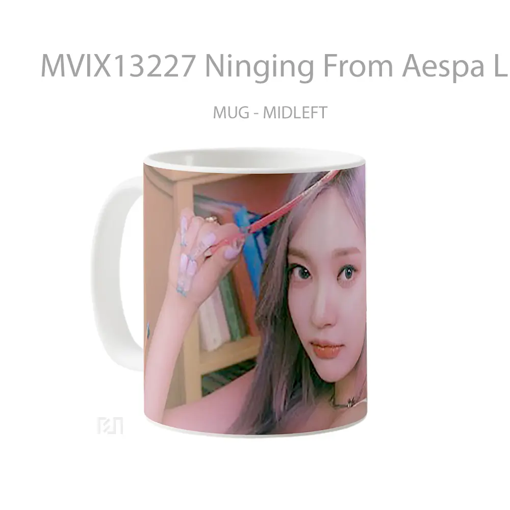 Mug Ninging From Aespa Life S Too Short Gelas Keramik Unik - All-side / Desain