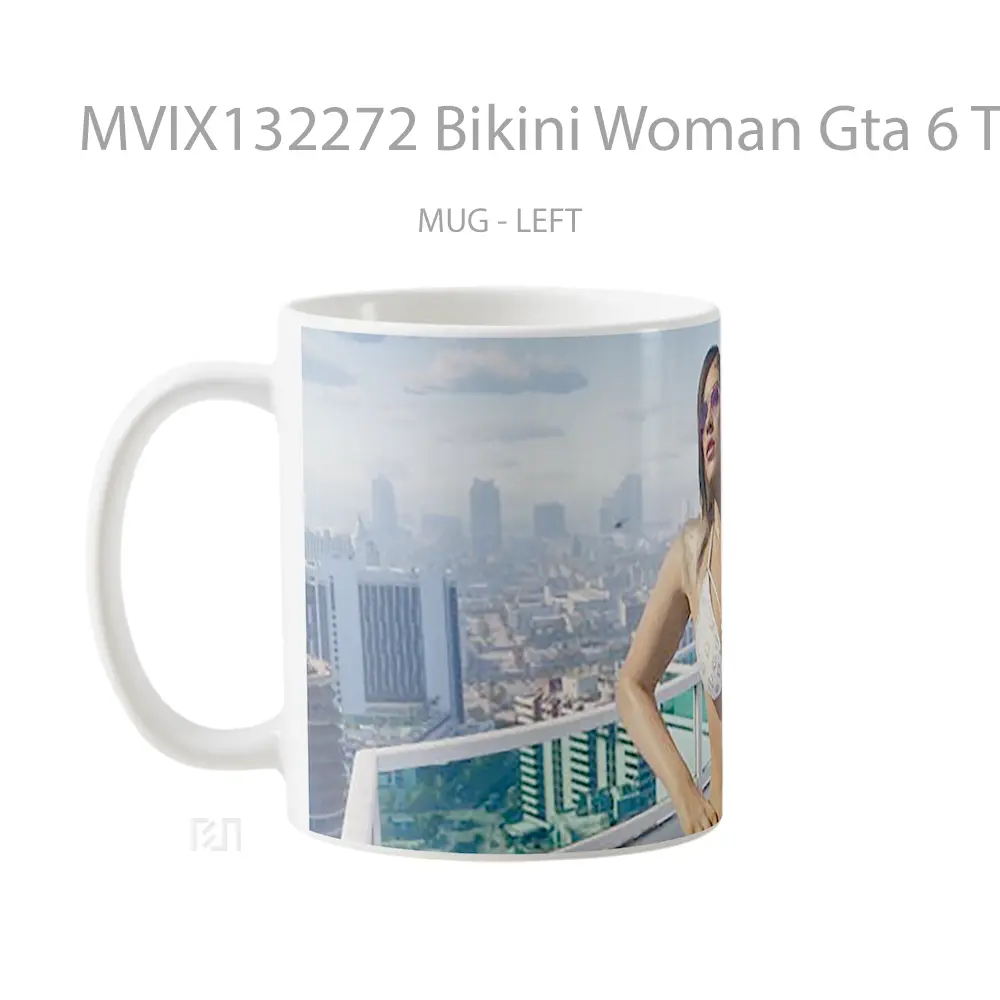 Mug Bikini Woman Gta 6 Trailer Gelas Keramik Unik - All-side / Desain