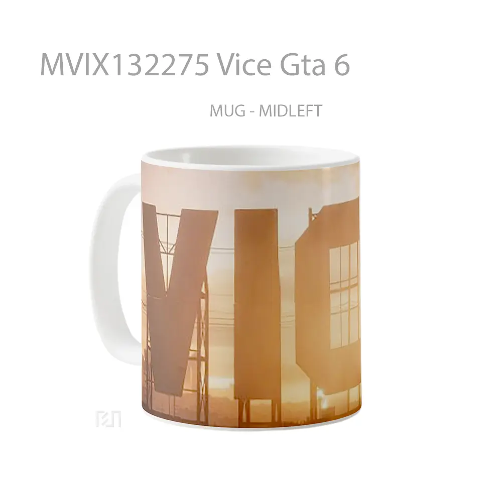 Mug Vice Gta 6 Gelas Keramik Unik - All-side / Desain