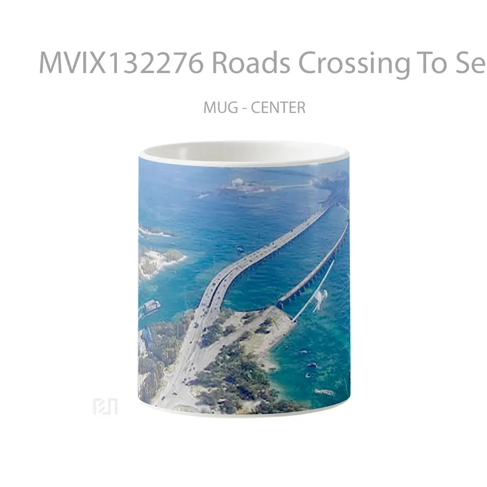 Mug Roads Crossing To Sea Gta 6 Gelas Pemandangan Alam