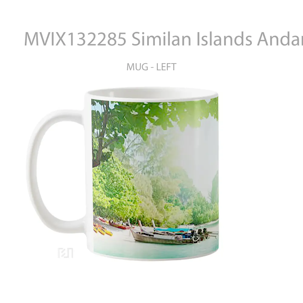 Mug Similan Islands Andaman And Nicobar Islands Gelas Pemandangan Alam - All-side / Desain