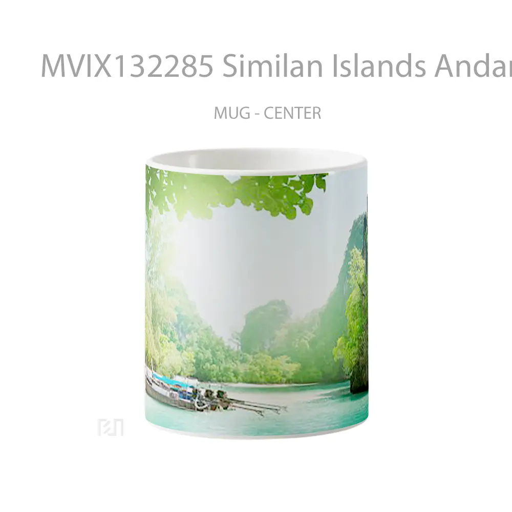 Mug Similan Islands Andaman And Nicobar Islands Gelas Pemandangan Alam