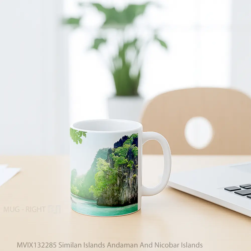 Mug Similan Islands Andaman And Nicobar Islands Gelas Pemandangan Alam - All-side / Desain