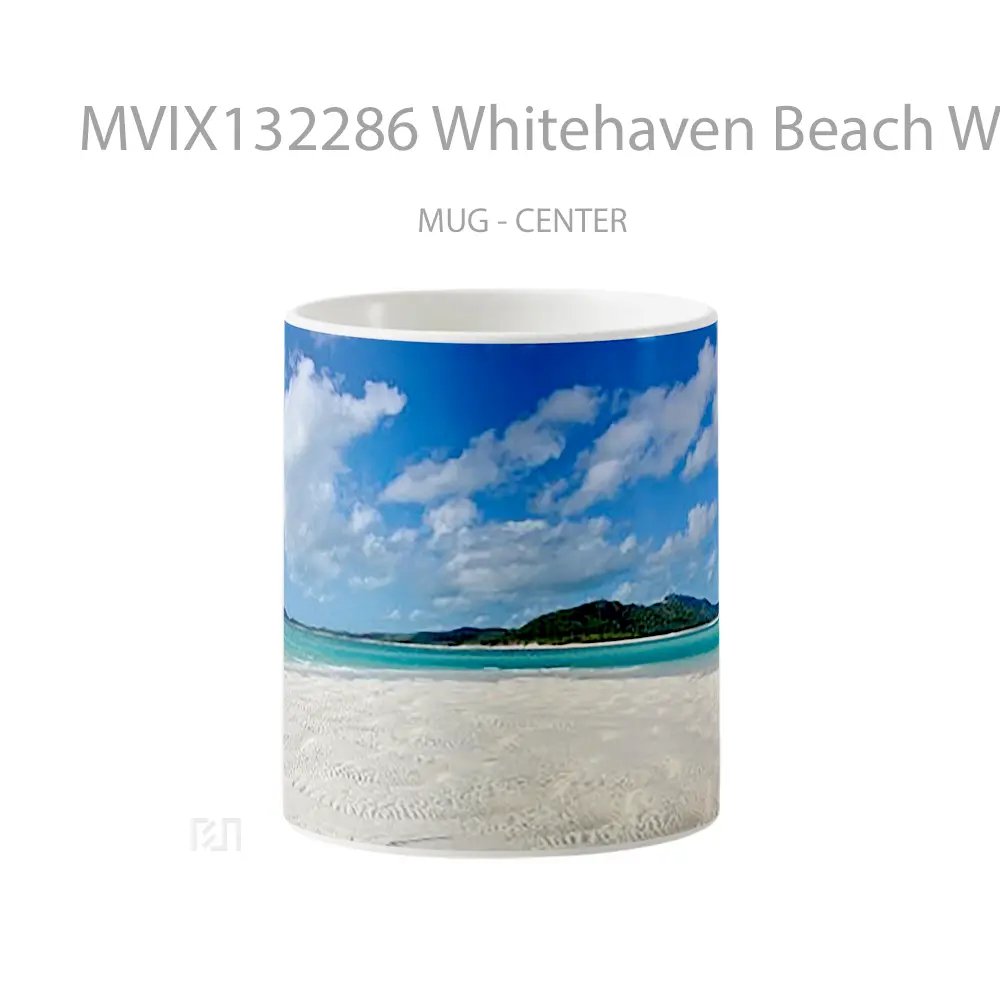 Mug Whitehaven Beach Whitsunday Island Gelas Pemandangan Alam