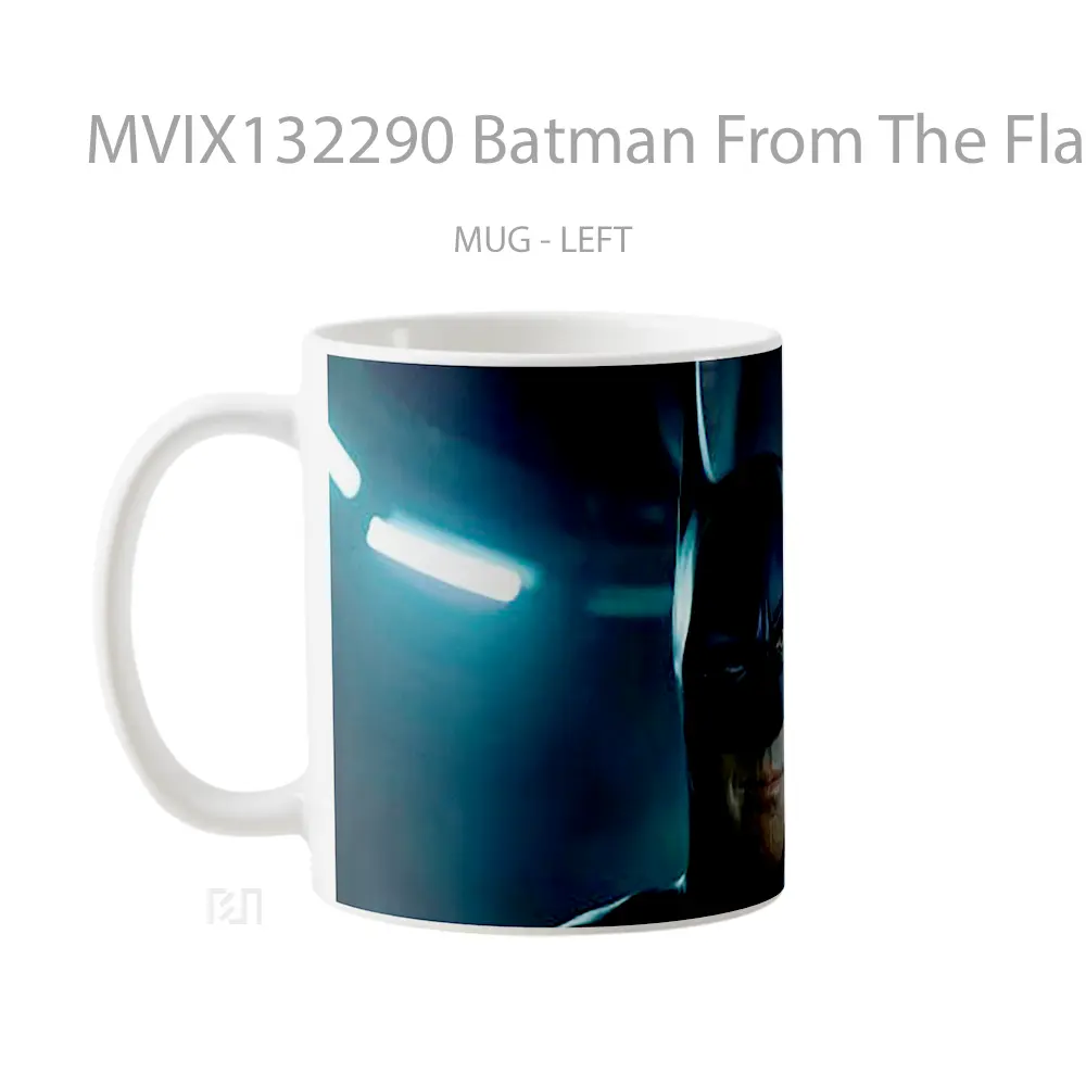 Mug Batman From The Flash 2023 Gelas Superhero - All-side / Desain