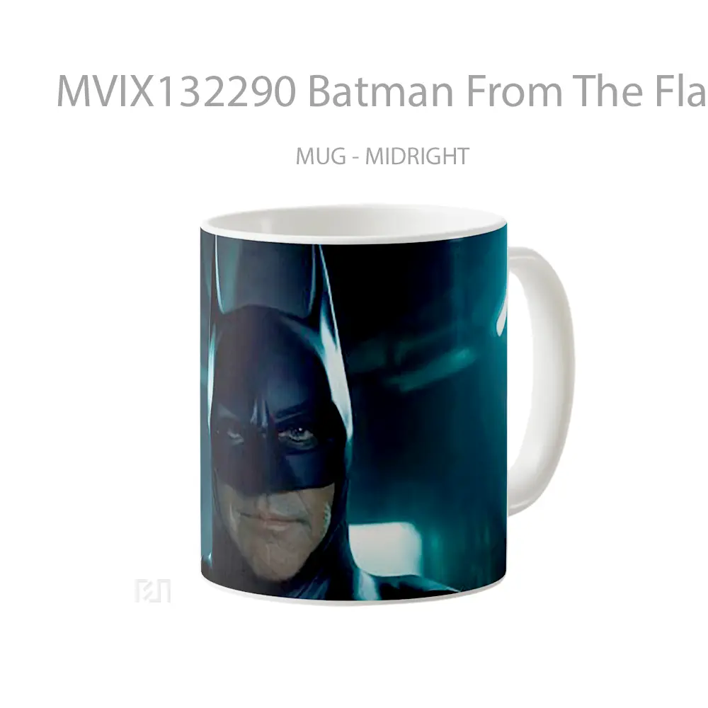 Mug Batman From The Flash 2023 Gelas Superhero - All-side / Desain