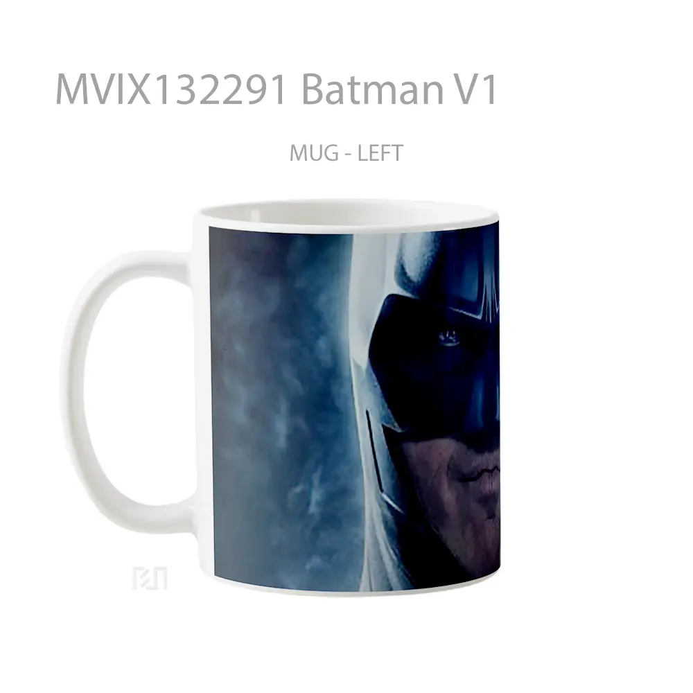Mug Batman V1 Gelas Superhero - All-side / Desain