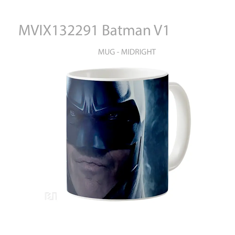 Mug Batman V1 Gelas Superhero - All-side / Desain
