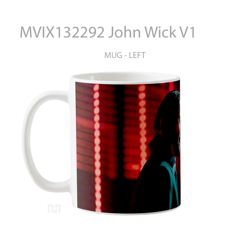 Mug John Wick V1 Gelas Keramik Unik - All-side / Desain