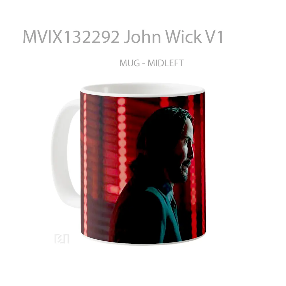 Mug John Wick V1 Gelas Keramik Unik - All-side / Desain