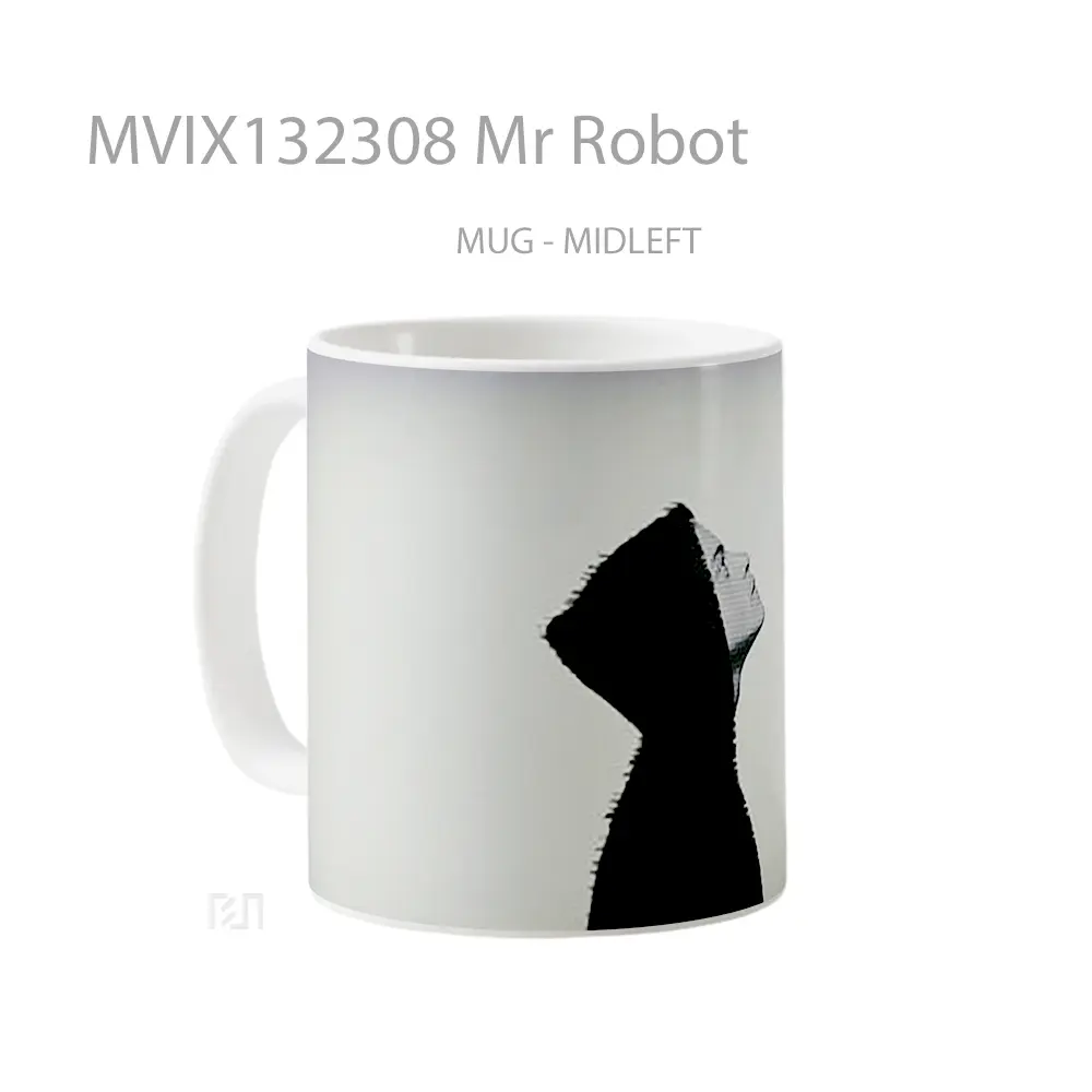 Mug Mr Robot Gelas Keramik Unik - All-side / Desain