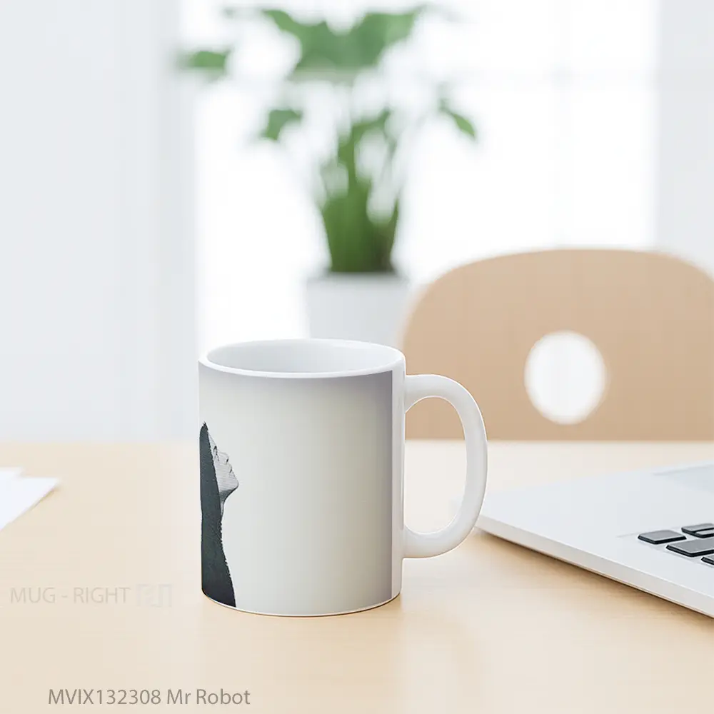 Mug Mr Robot Gelas Keramik Unik - All-side / Desain