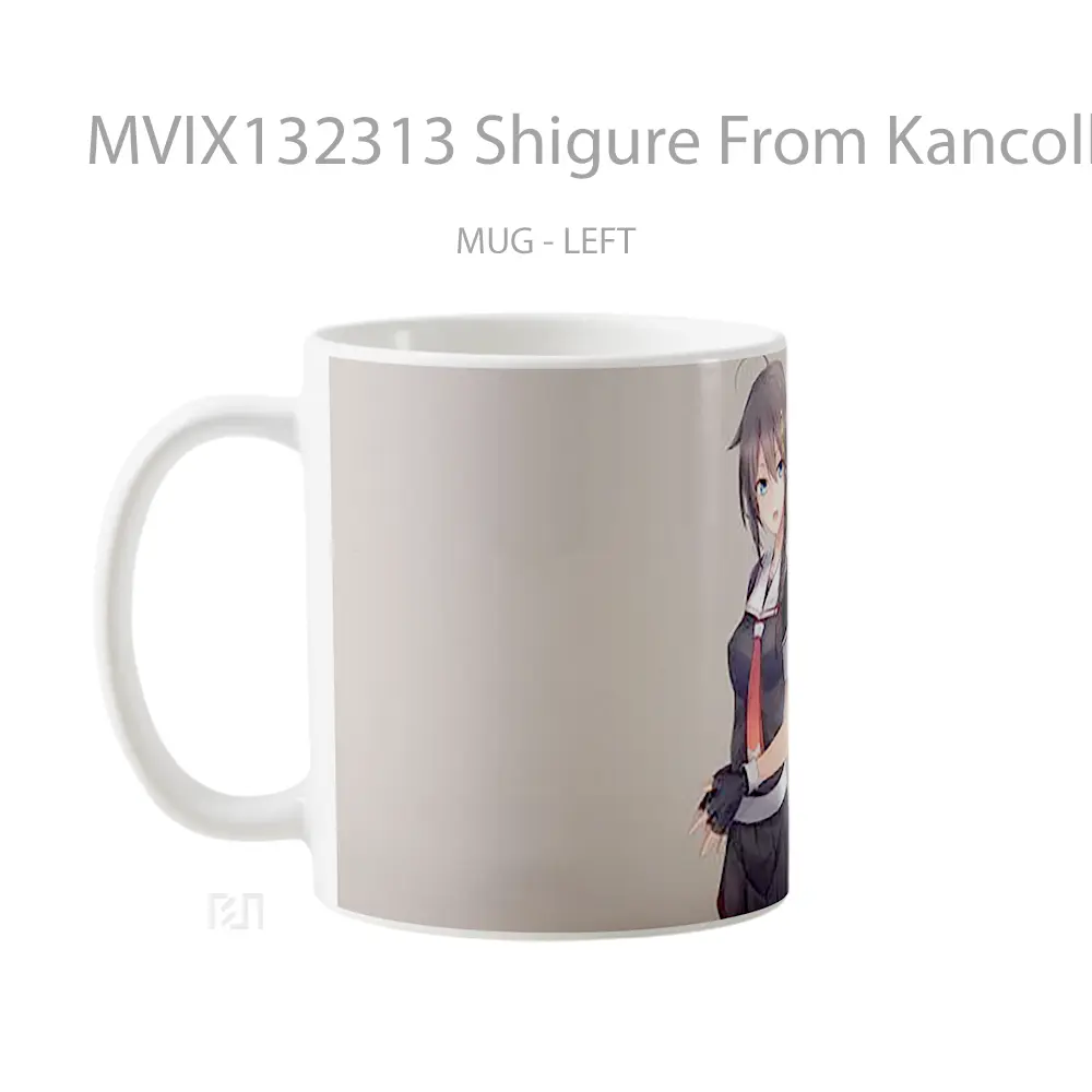 Mug Shigure From Kancolle Kantai Collection Gelas Keramik Unik - All-side / Desain