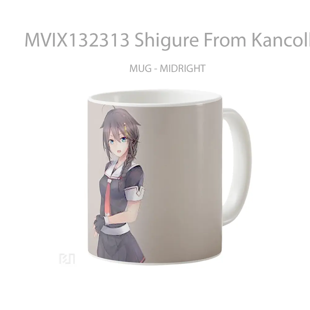 Mug Shigure From Kancolle Kantai Collection Gelas Keramik Unik - All-side / Desain