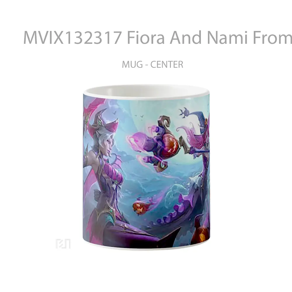 Mug Fiora And Nami From League Of Legends Cangkir Gamer