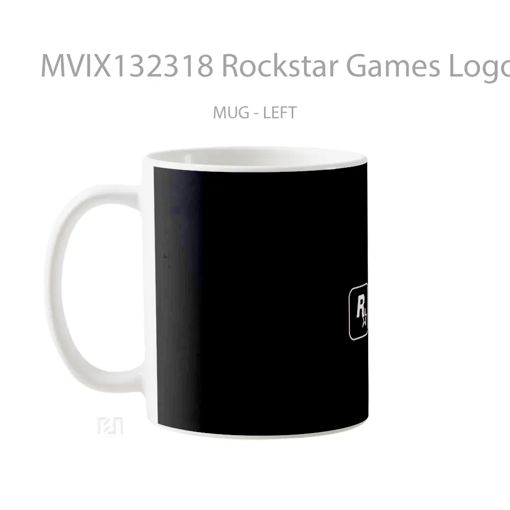 Mug Rockstar Games Logo Gta Vi Gelas Keramik Unik - All-side / Desain