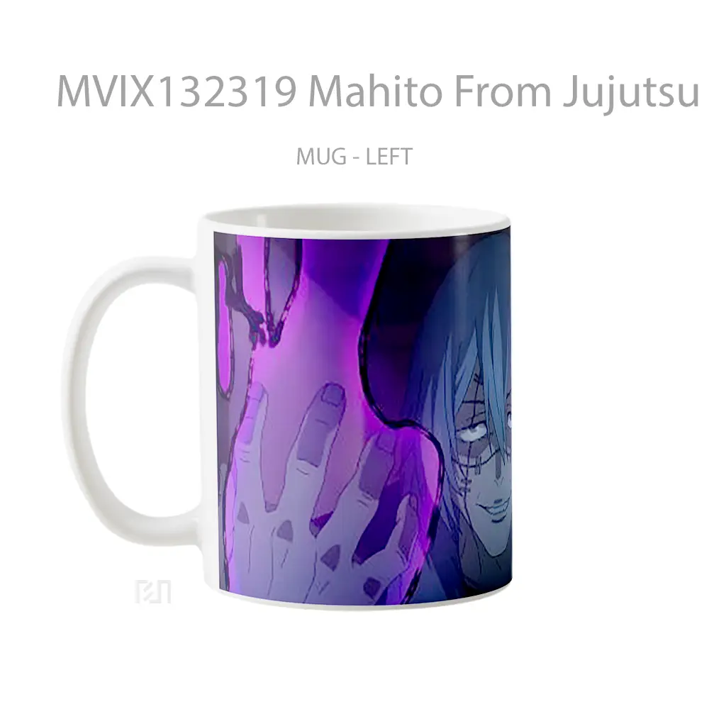 Mug Mahito From Jujutsu Kaisen V1 Gelas Keramik Unik - All-side / Desain