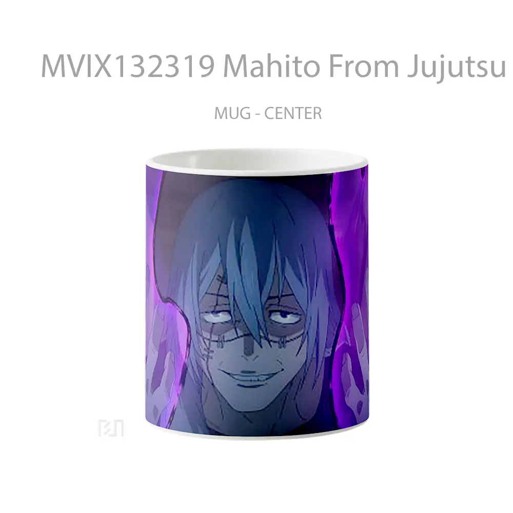 Mug Mahito From Jujutsu Kaisen V1 Gelas Keramik Unik