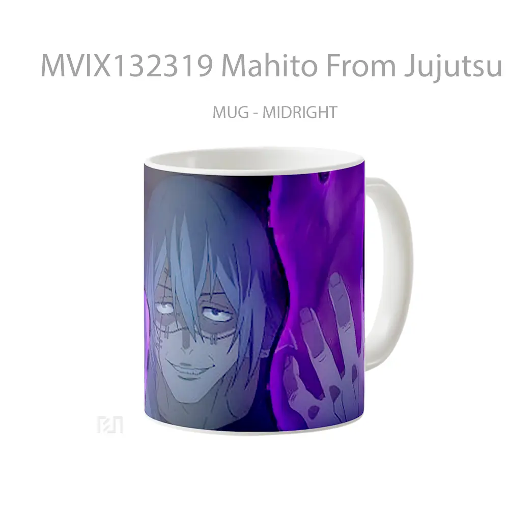 Mug Mahito From Jujutsu Kaisen V1 Gelas Keramik Unik - All-side / Desain