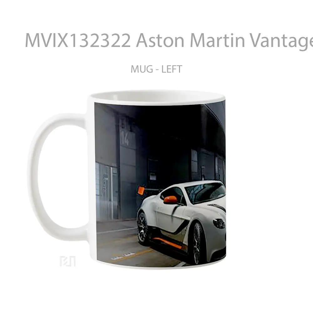 Mug Aston Martin Vantage Gt Special Edition Cangkir Mobil - All-side / Desain