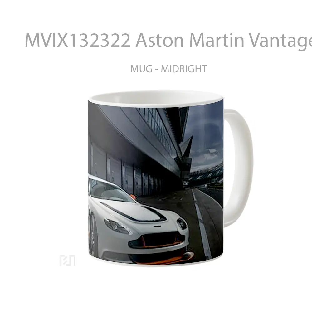 Mug Aston Martin Vantage Gt Special Edition Cangkir Mobil - All-side / Desain