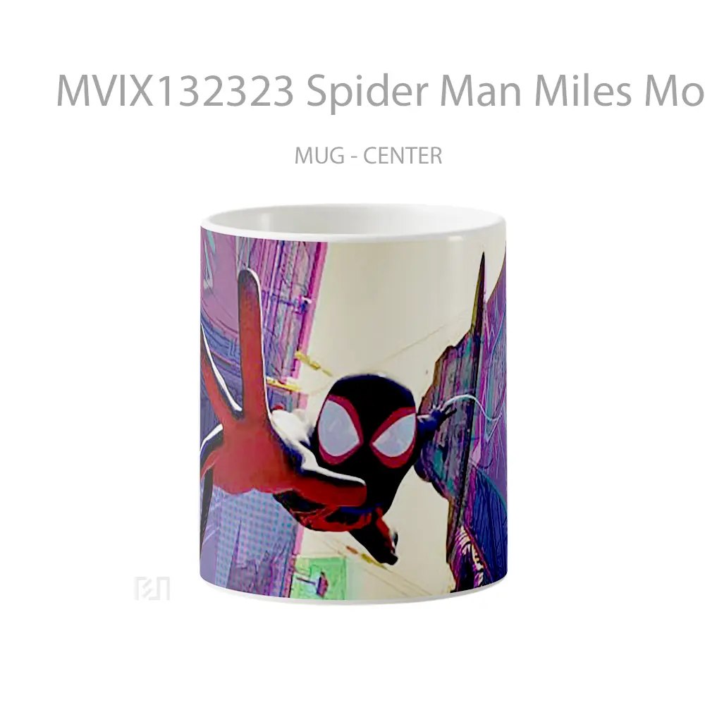 Mug Spider Man Miles Morales V4 Gelas Superhero
