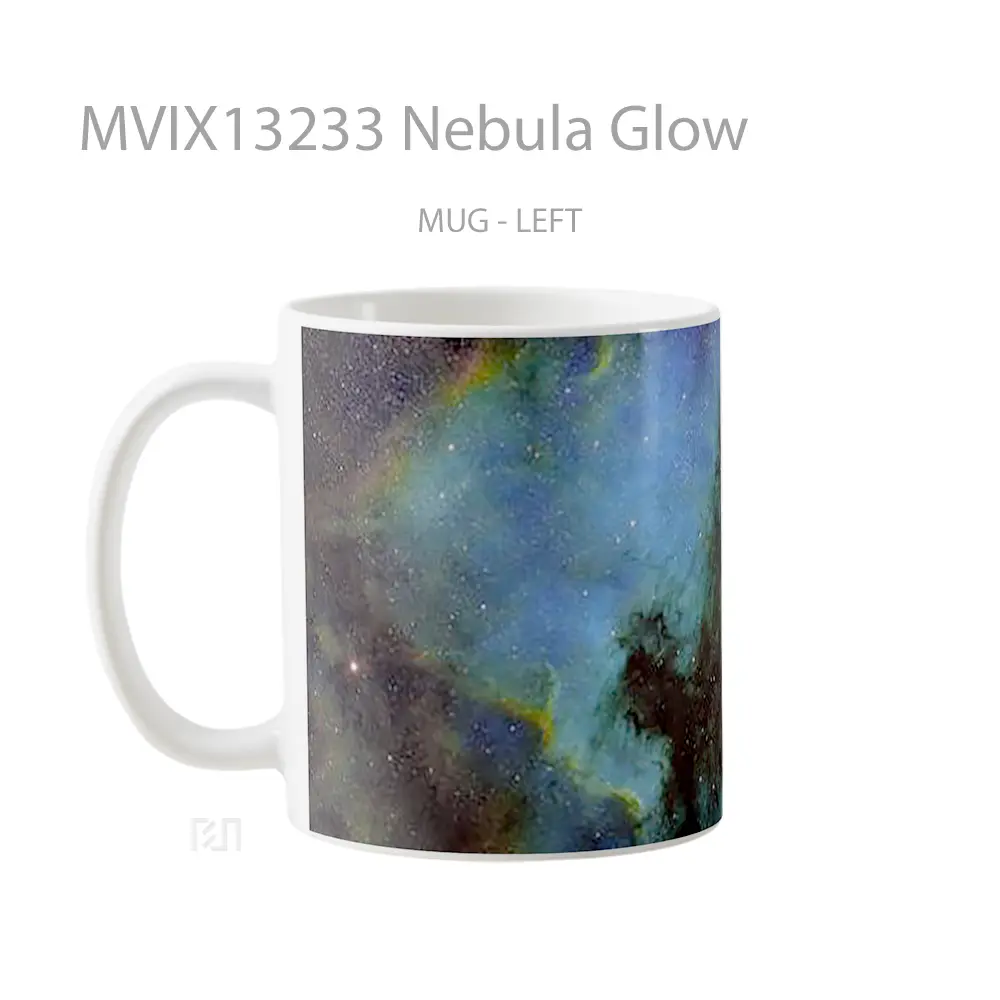 Mug Nebula Glow Gelas Astronomi - All-side / Desain