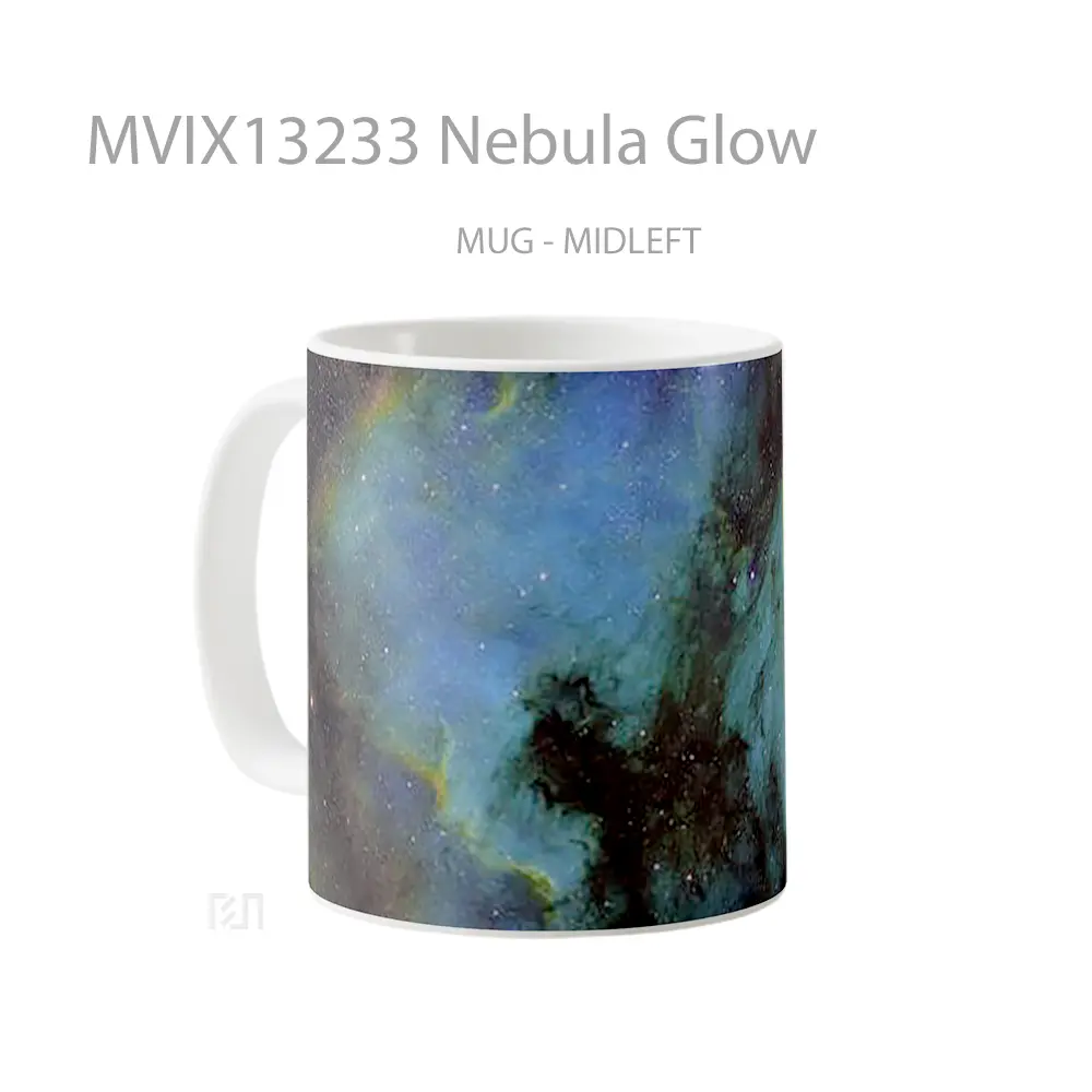 Mug Nebula Glow Gelas Astronomi - All-side / Desain