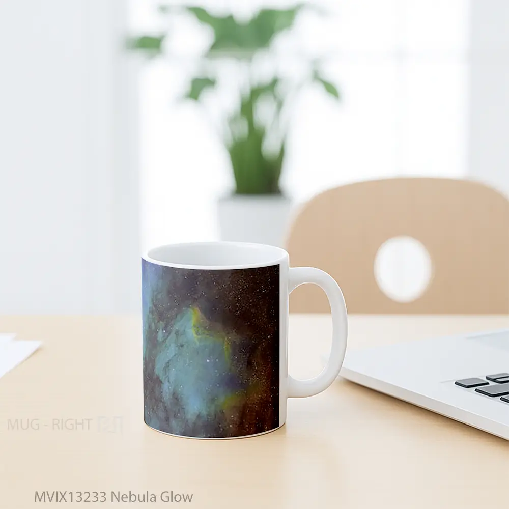 Mug Nebula Glow Gelas Astronomi - All-side / Desain