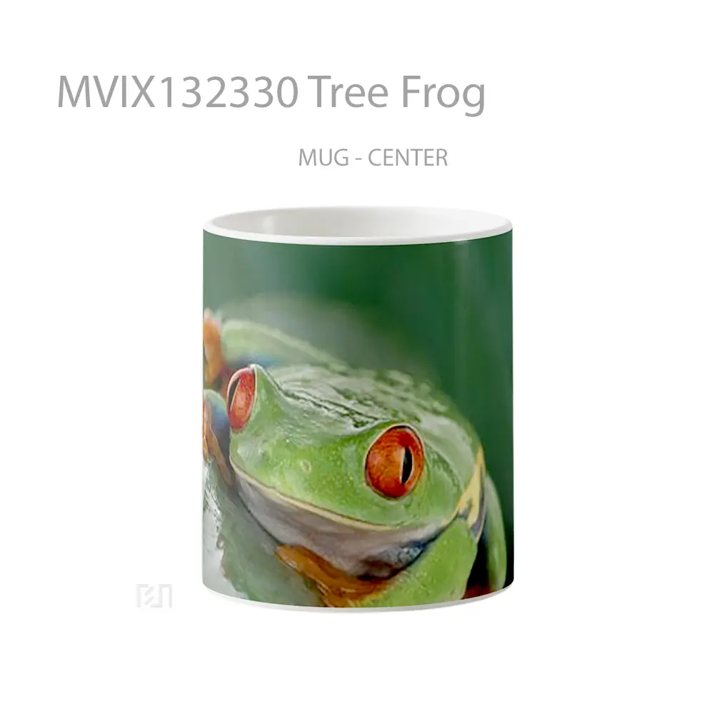 Mug Tree Frog Gelas Pemandangan Alam