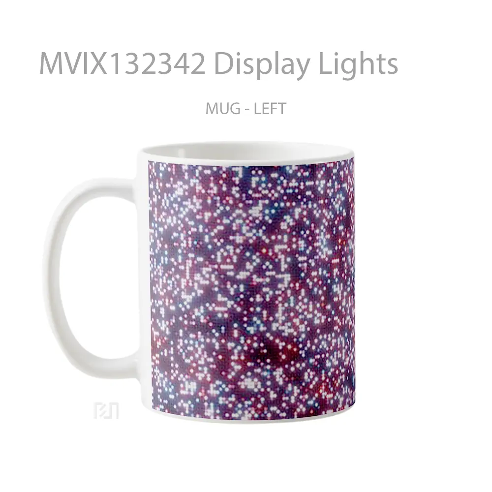 Mug Display Lights Gelas Keramik Unik - All-side / Desain