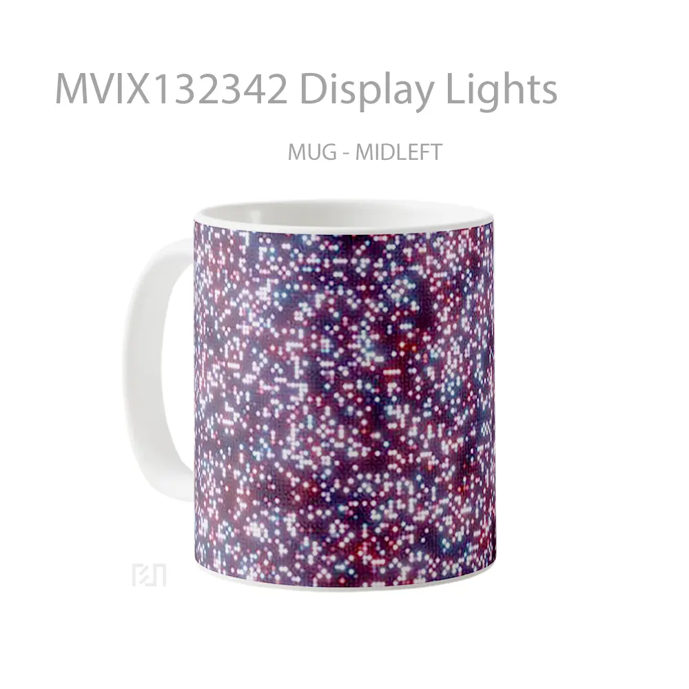 Mug Display Lights Gelas Keramik Unik - All-side / Desain