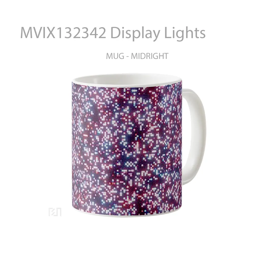 Mug Display Lights Gelas Keramik Unik - All-side / Desain
