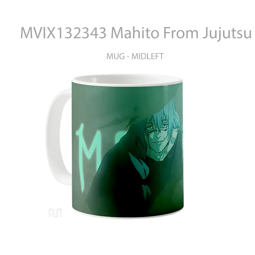 Mug Mahito From Jujutsu Kaisen V2 Gelas Keramik Unik - All-side / Desain
