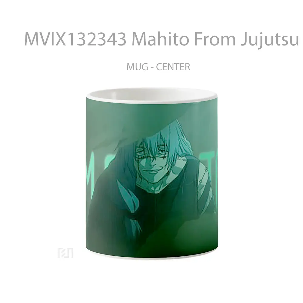 Mug Mahito From Jujutsu Kaisen V2 Gelas Keramik Unik