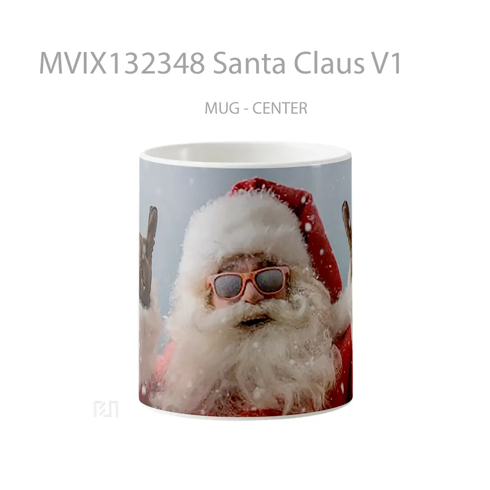 Mug Santa Claus V1 Gelas Keramik Unik
