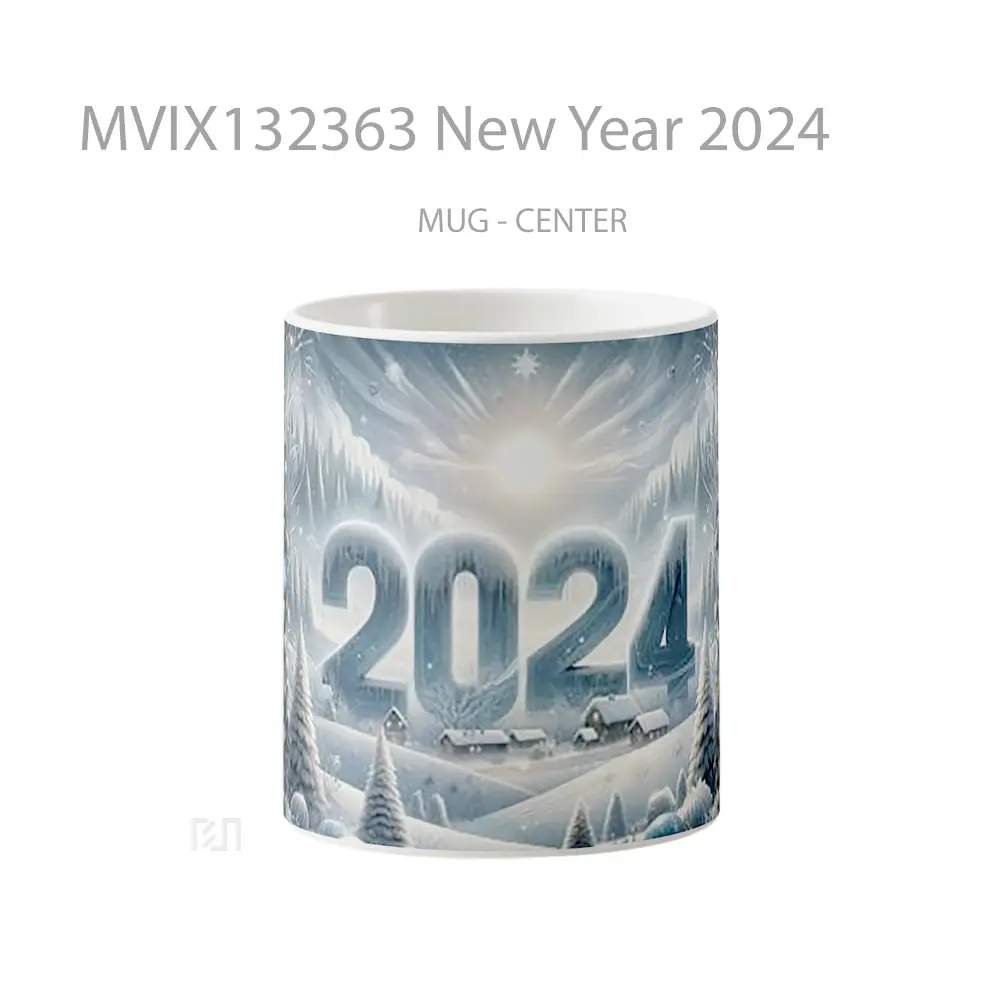 Mug New Year 2024 Gelas Keramik Unik