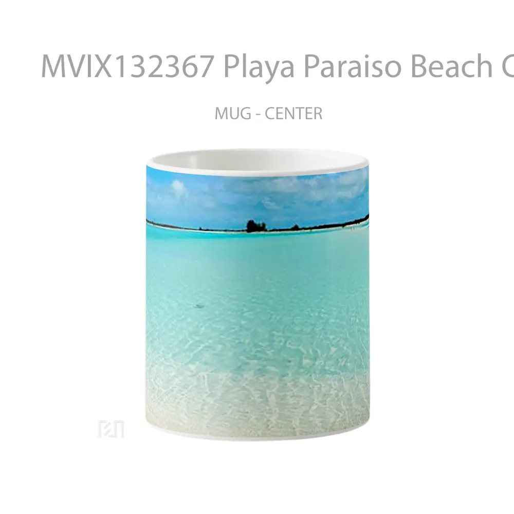 Mug Playa Paraiso Beach Cuba Gelas Pemandangan Alam