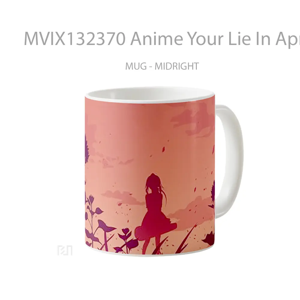 Mug Anime Your Lie In April Cangkir Anime - All-side / Desain