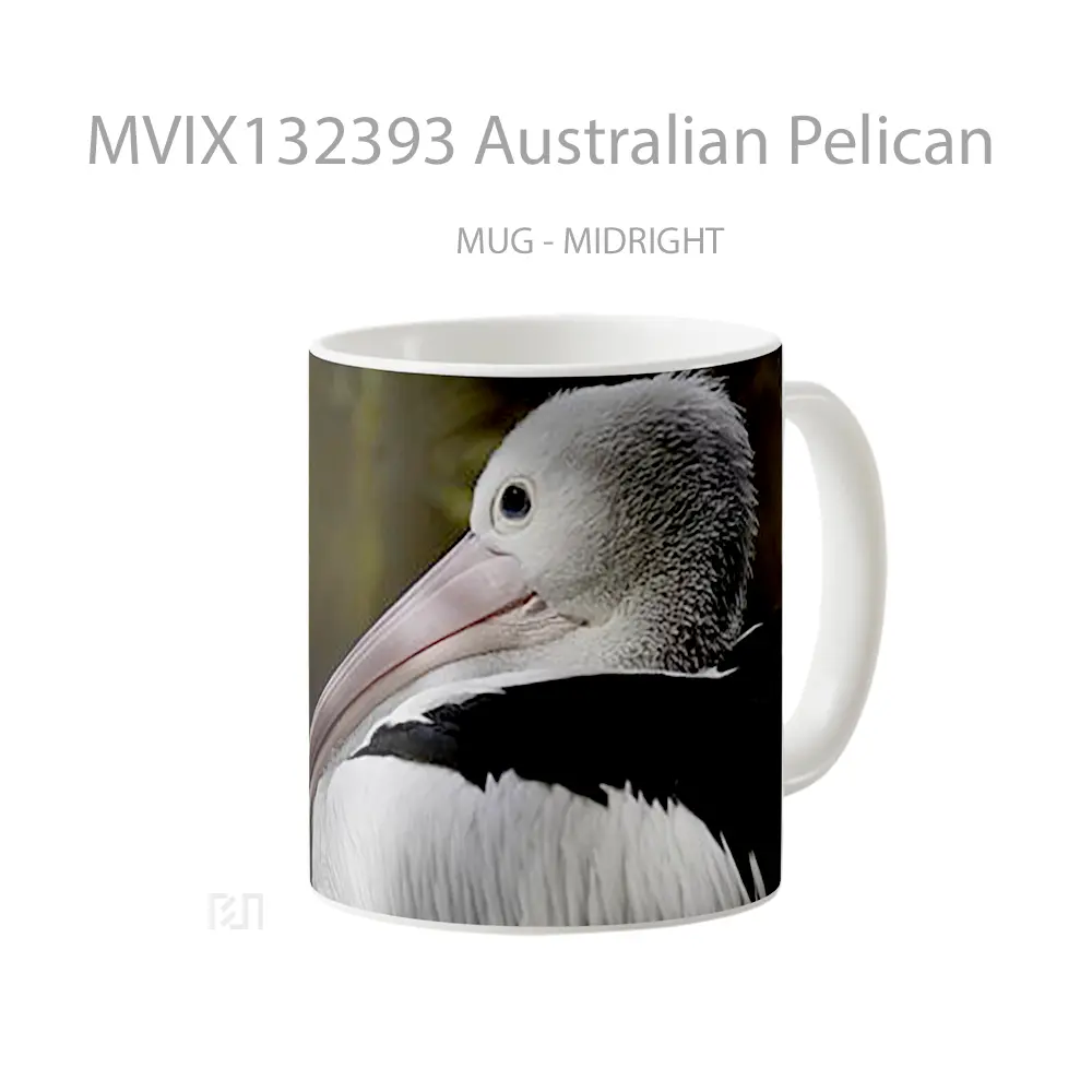 Mug Australian Pelican Gelas Keramik Unik - All-side / Desain