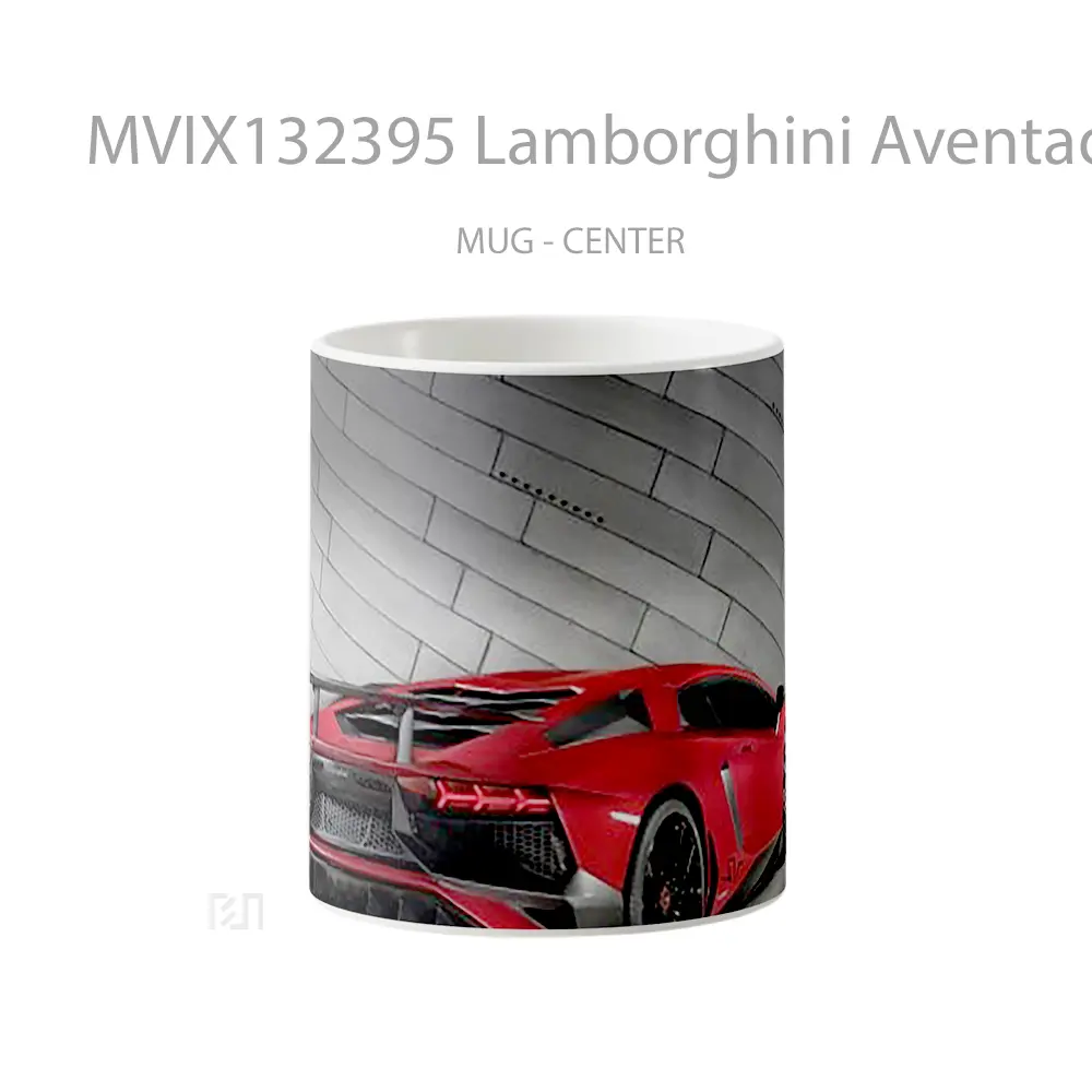 Mug Lamborghini Aventador Lp 750 Cangkir Mobil